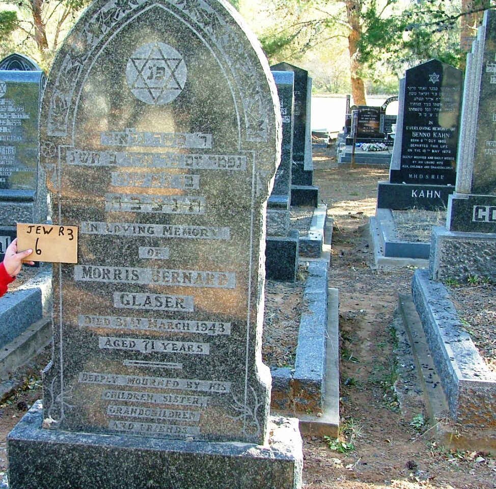 GLASER Morris Bernard -1943