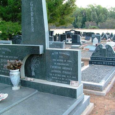 GERBER Frederik Andries Jacobus 1913-1997