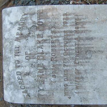 HOWE Ivy Jane Blake nee ROBERTS -1923