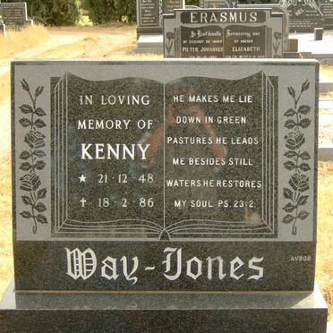 JONES Kenny, WAY 1948-1986