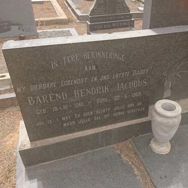 JACOBUS Barend Hendrik 1910-1965 &amp; Frederik Andries 1913-1997