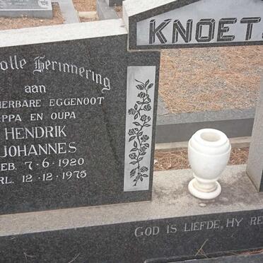 KNOETZE Hendrik Johannes 1920-1975 &amp; Catherina Johanna BRITZ 1924-1999
