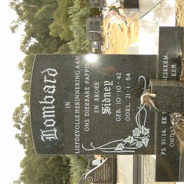 LOMBARD Sidney 1942-1984