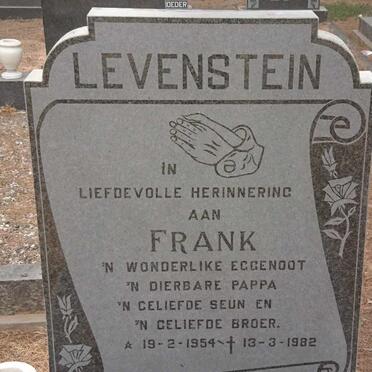 LEVENSTEIN Frank 1954-1982