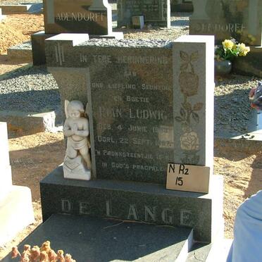 LANGE Rian Ludwig, de -1987