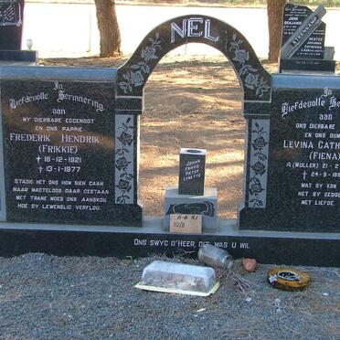 NEL Frederick Hendrik 1921-1977 &amp; Levina Catharina MULLER 1929-1990