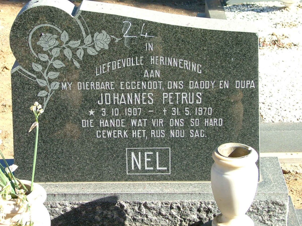 NEL Johannes Petrus 1907-1970