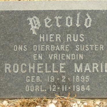 PEROLD Rochelle Marie 1895-1984