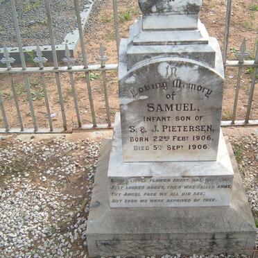 PIETERSEN Samuel 1906-1906