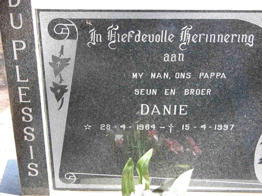 PLESSIS Danie, du 1964-1997