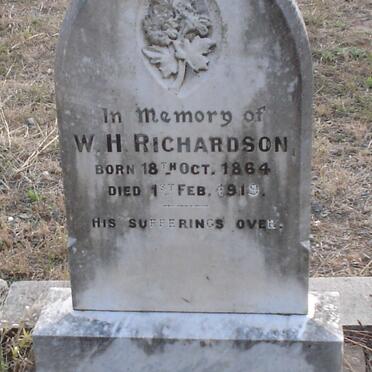 RICHARDSON W.H. 1864-1919