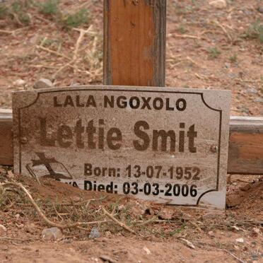 SMIT Lettie 1952-2006