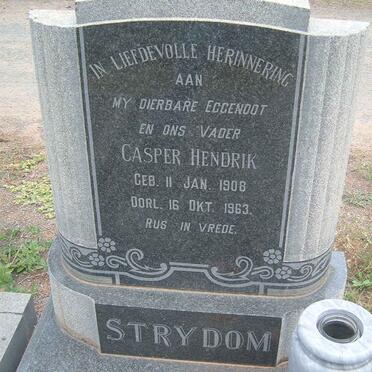 STRYDOM Casper Hendrik 1908-1963
