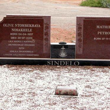 SINDELO Mathile Petros 1953- &amp; Olive Ntombekhaya Nosakhele 1957-2006