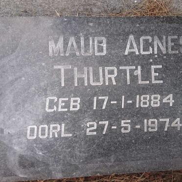 THURTLE Maud Agnes 1884-1974