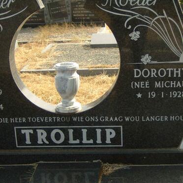 TROLLIP Aubrey 1929-1984 &amp; Dorothy MICHAU 1928-