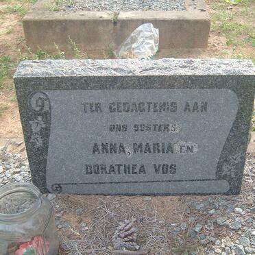 VOS Anna :: VOS Maria :: VOS Dorathea