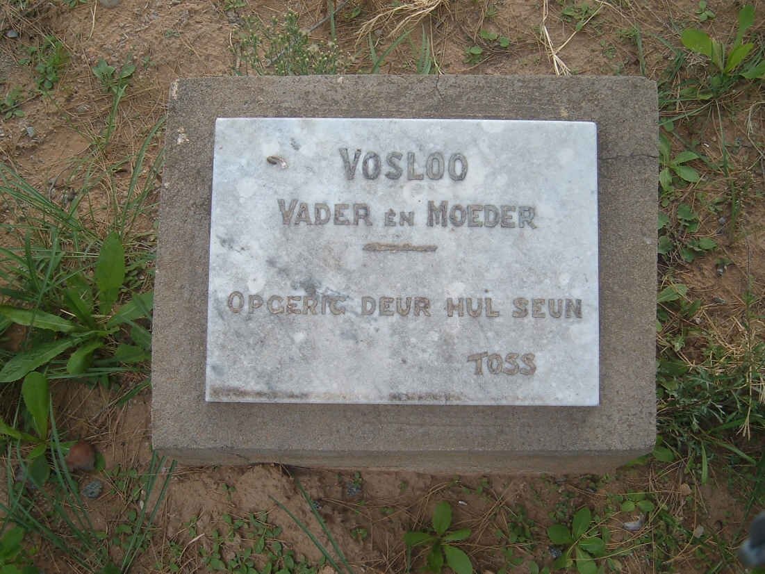 VOSLOO Vader en Moeder