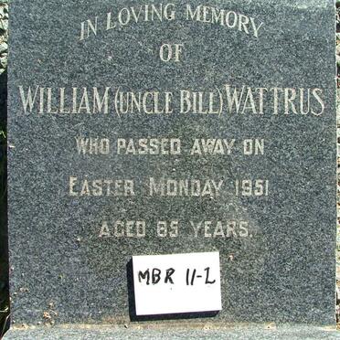 WATTRUS William -1951