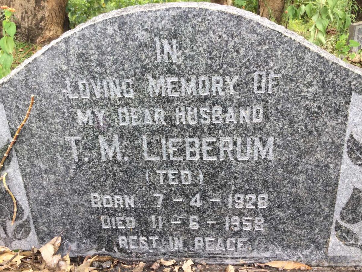 LIEBERUM T.M. 1928-1958