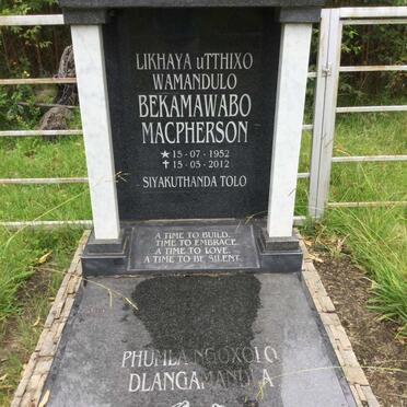 SPENGANE Bekamawabo Macpherson 1952-2012