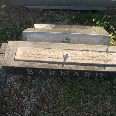 BARNARD Edith Dorothy nee JONKER 1935-1975