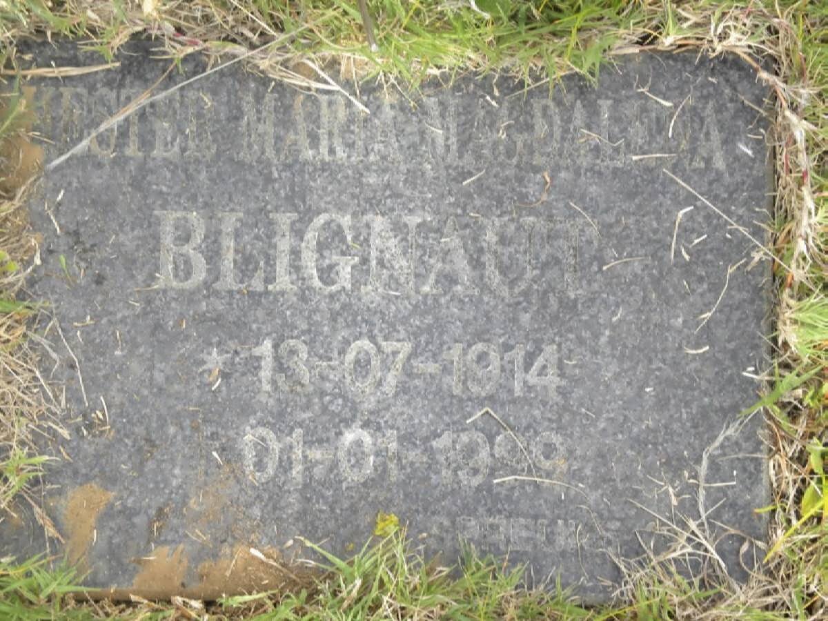 BLIGNAUT Hester Maria Magdalena 1914-1939