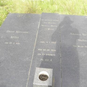 BOTHA Daniel Hercules 1930-1963 &amp; Johanna Kruger MEYER 1933-1963