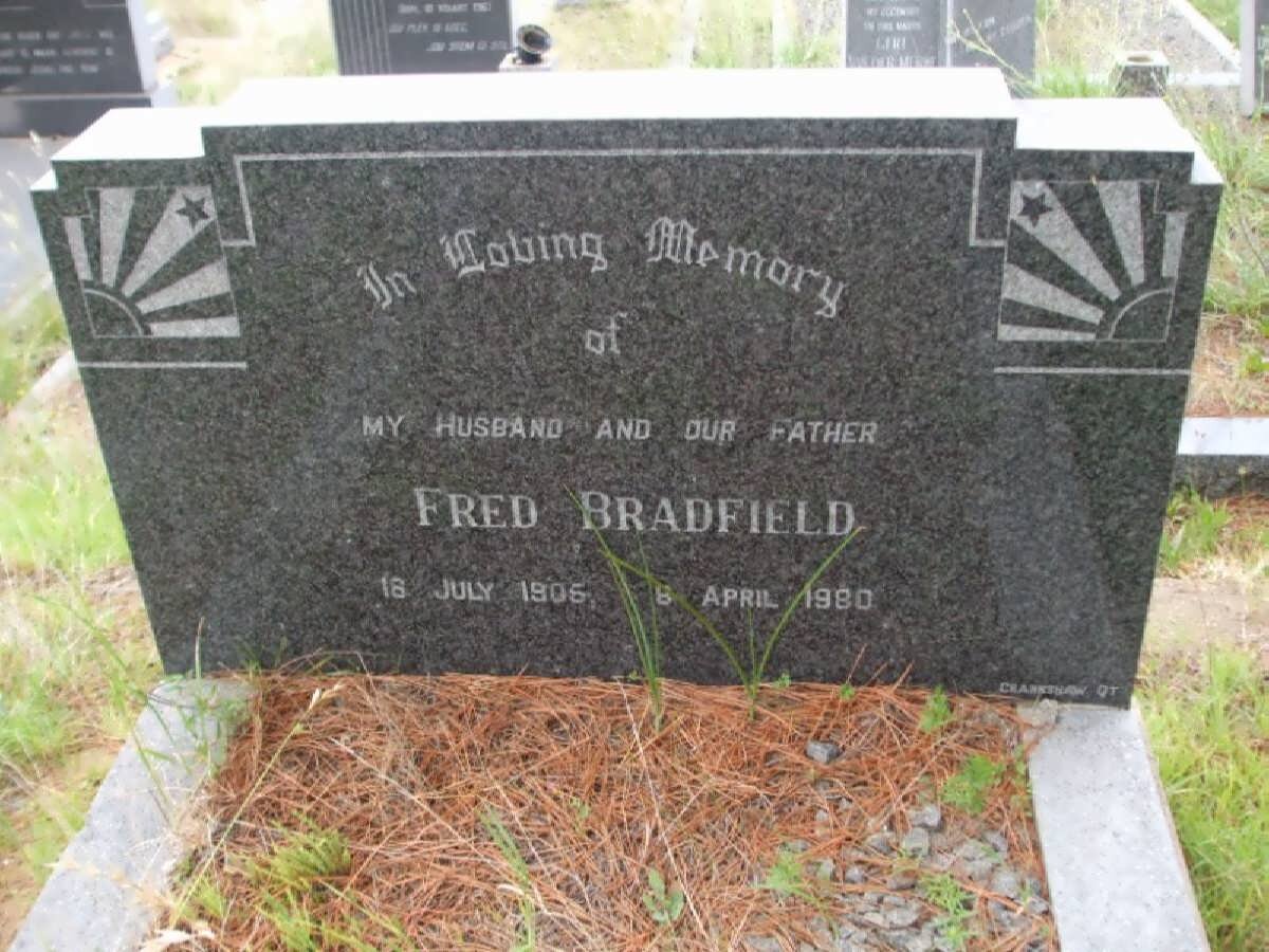 BRADFIELD Fred 1905-1980