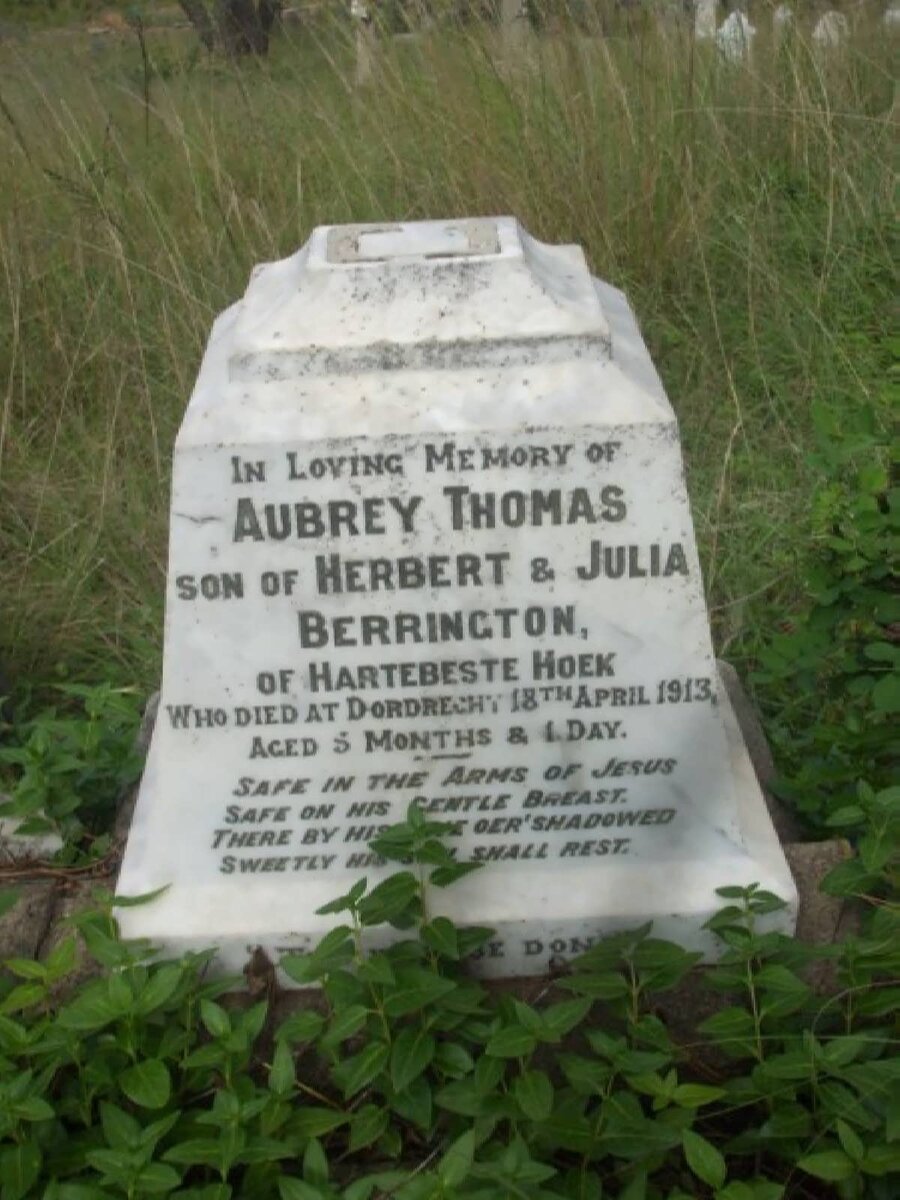 BERRINGTON Aubrey Thomas -1913