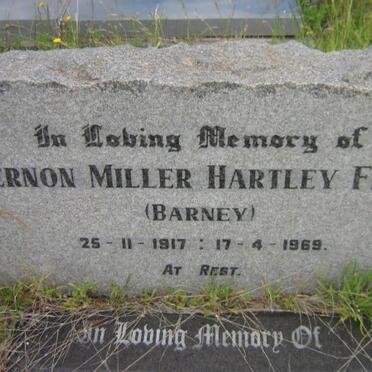 FIELD Vernon Miller Hartley 1917-1969