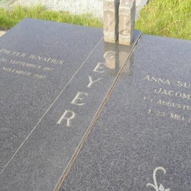 GEYER Pieter Ignatius 1913-1988 &amp; Anna Susanna Jacomina 1909-1988