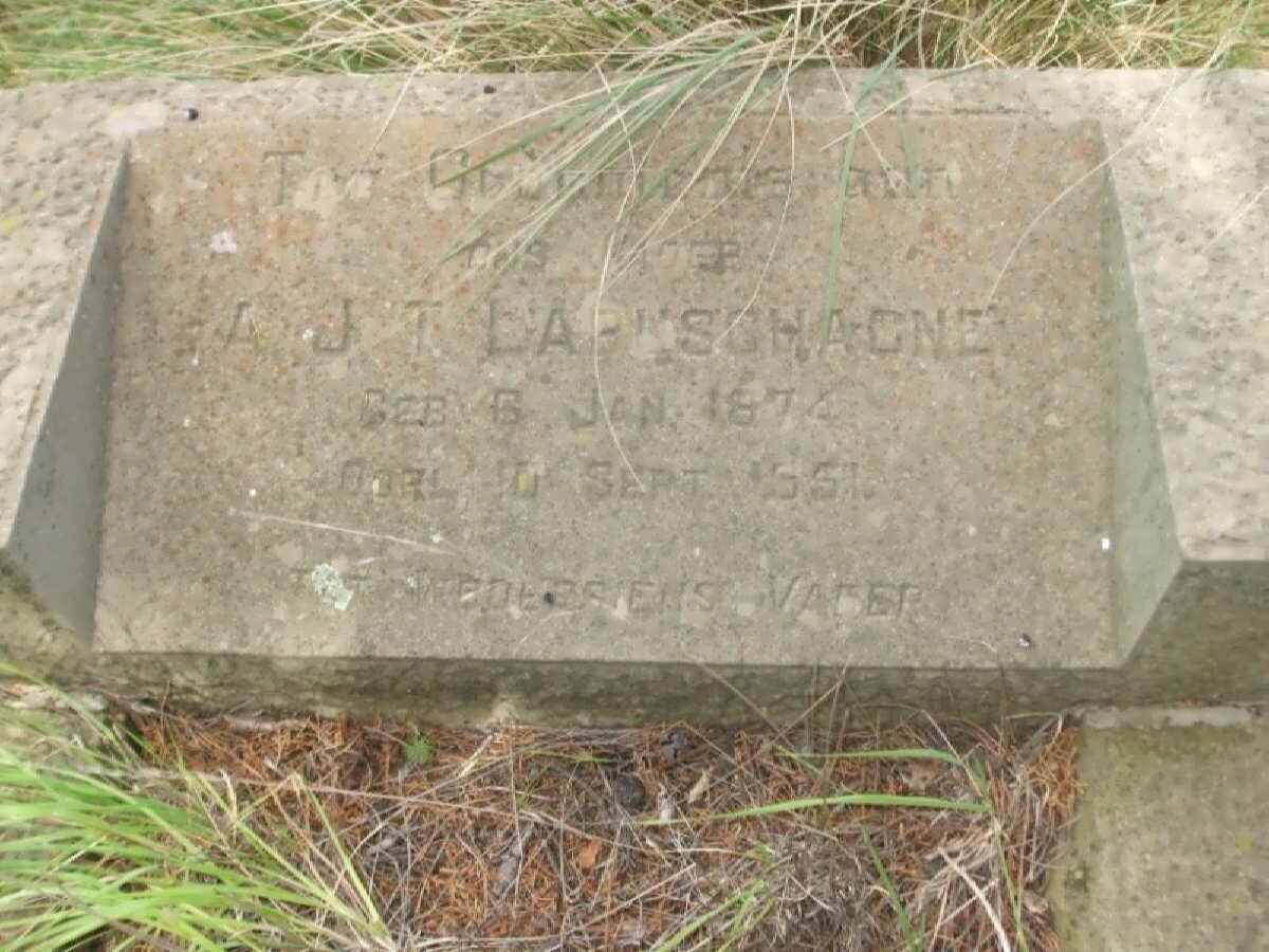 LABUSCHAGNE A.J.T. 1874-1951