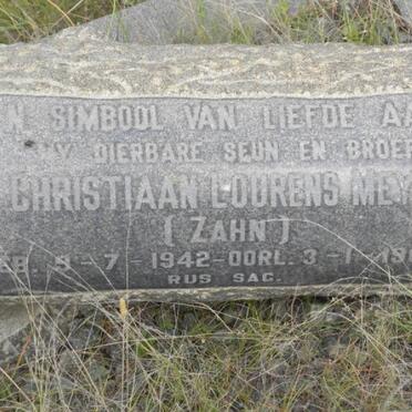 MEYER Christiaan Lourens 1942-1963