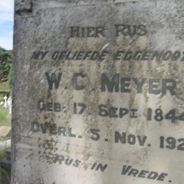 MEYER W.C. 1844-1925