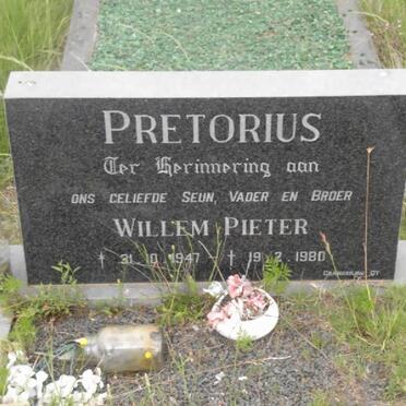 PRETORIUS Willem Pieter 1947-1980