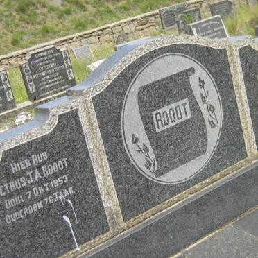 ROODT Petrus J.A. -1953 &amp; Martha M. -1953