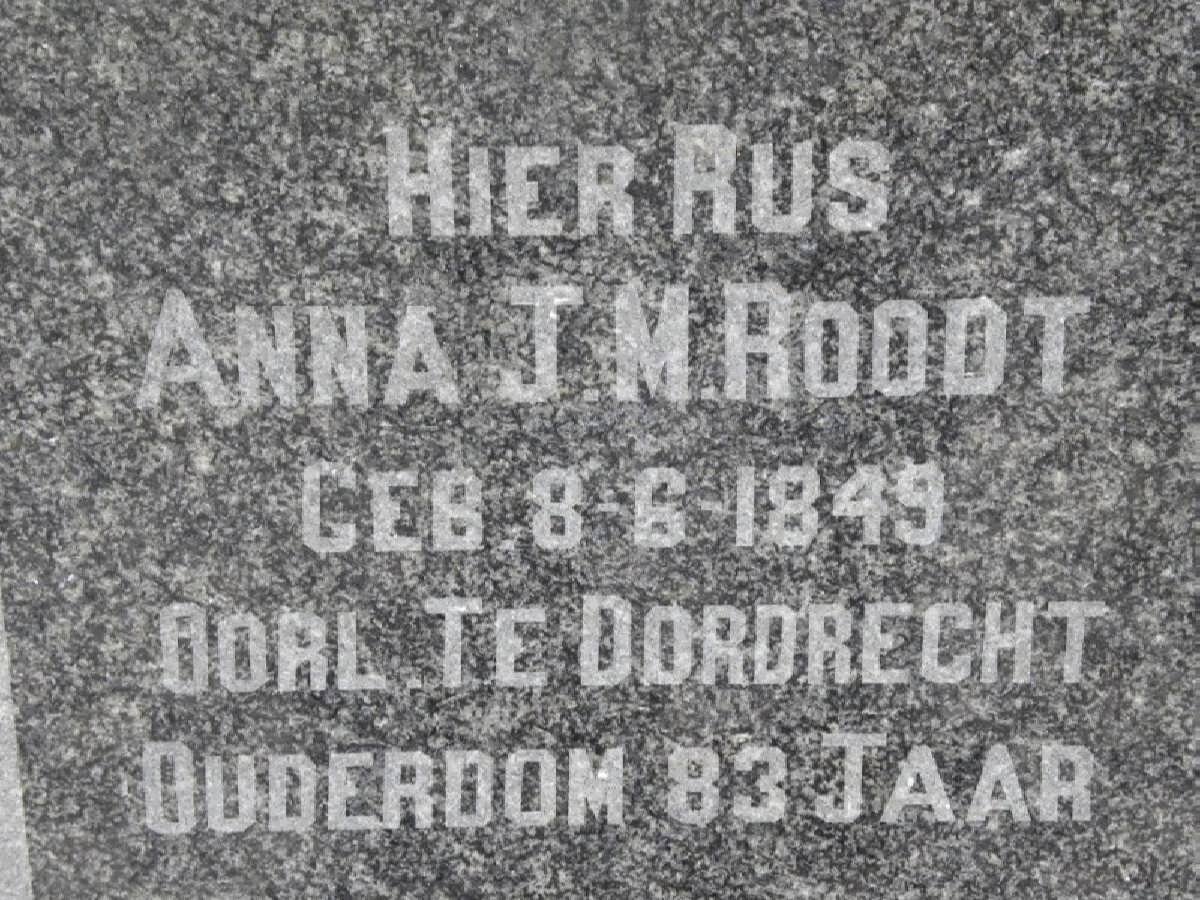 ROODT Anna J.M. 1849-