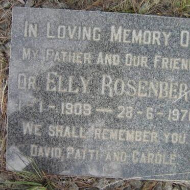ROSENBERG Elly 1909-1976