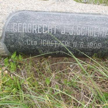 SCHOEMAN Gerbrecht J.J. nee COETZER 1906-1976