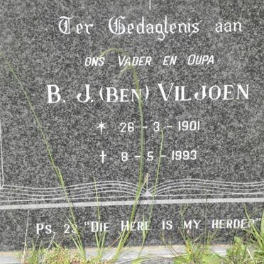 VILJOEN B.J. 1901-1993