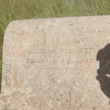 WAGENAAR Johanna G. nee ERASMUS -1927