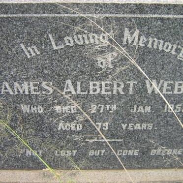 WEBBER James Albert -1955 &amp; Ivy Theresa EDWARDS 1891-1975
