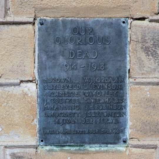 3. Our glorious dead 1914-1918