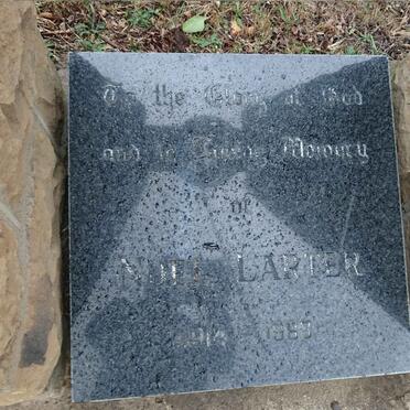 LARTER Noel 1914-1983