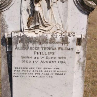 PHILLIPS Alexander Thomas William 1859-1910