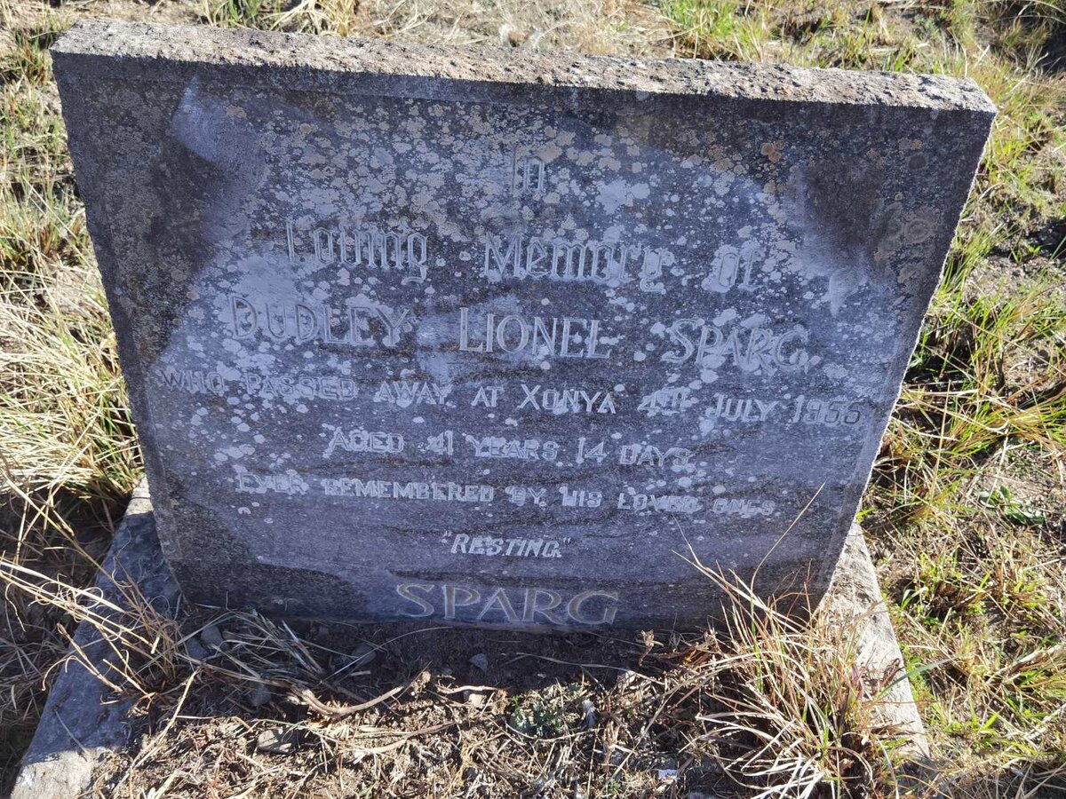SPARG Dudley Lionel -1955
