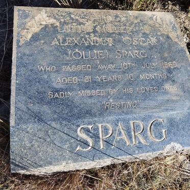 SPARG Alexander Oscar -1958