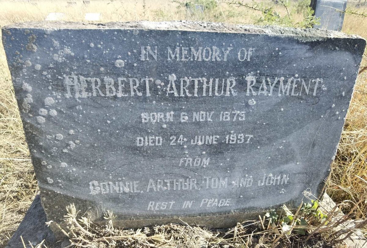 RAYMENT Herbert Arthur 1875-1937