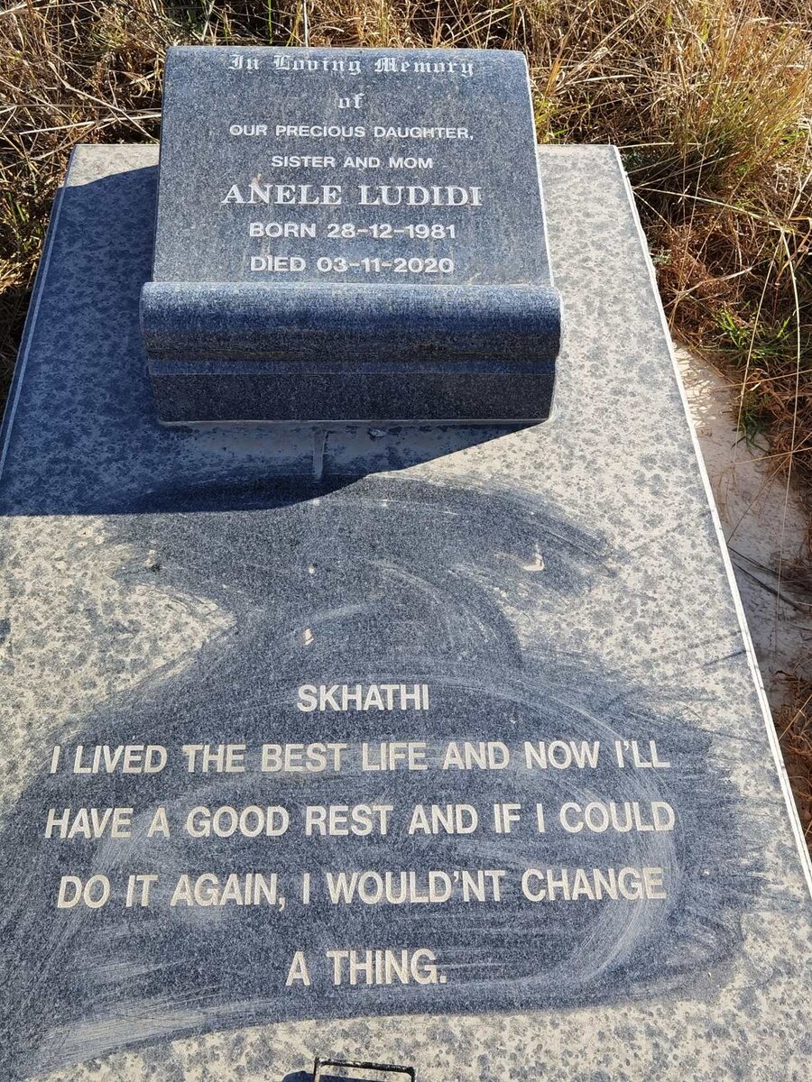 LUDIDI Anele 1981-2020